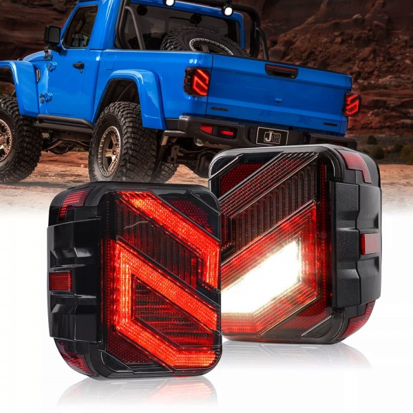 AUDEXEN LED Tail Lights for Jeep Gladiator JT 2020...