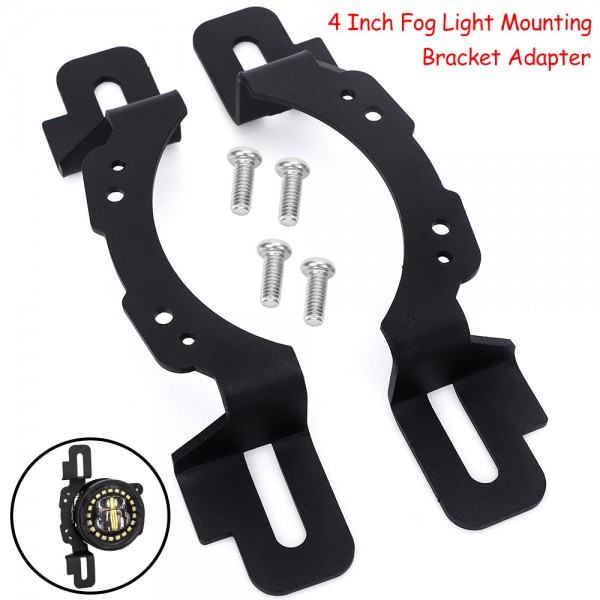 AUDEXEN 4 Inch Led Fog Light Mounting Bracket Adap...