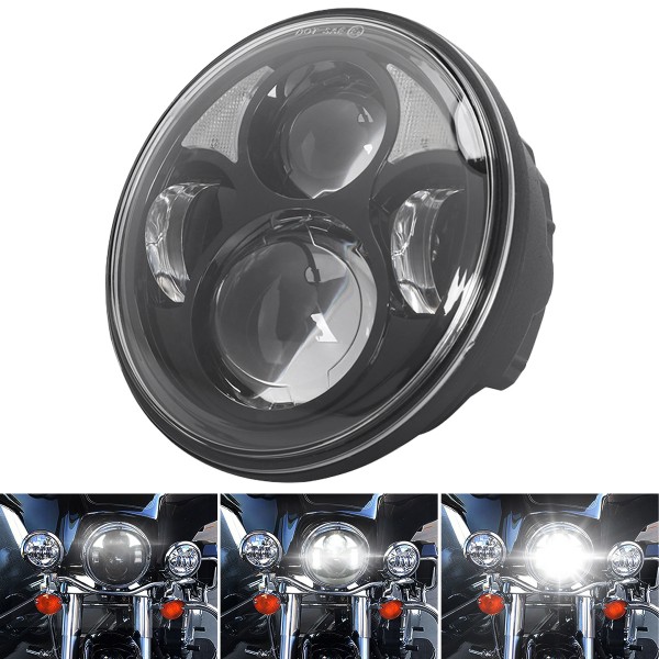 5-3/4 Inch Round Headlight, 5.75 Inch Led Headligh...